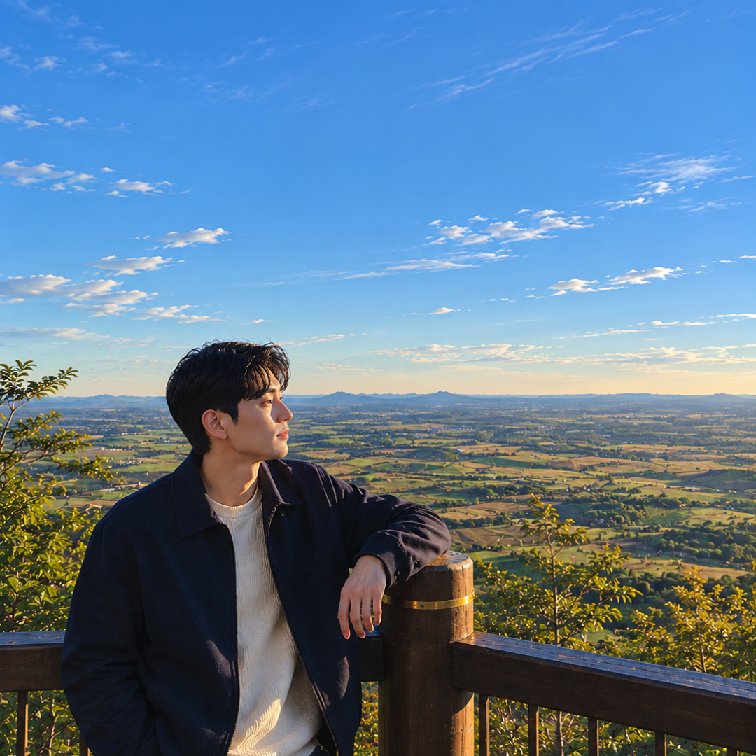 무게라 호수 은하수와 밤하늘