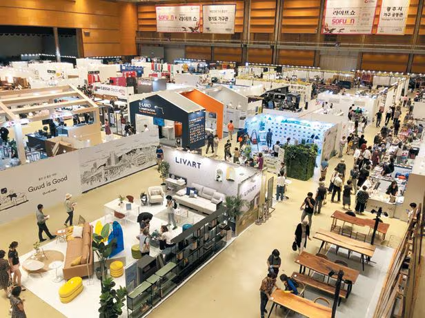홈 인테리어족을 위한 축제 ‘소펀 앤 라이프쇼’에서는 화사한 주방을 만들어주는 테이블웨어를 비롯한 다양한 아이템들이 시선을 강탈할 예정이다. / 우크반, 고마테이블웨어 제공