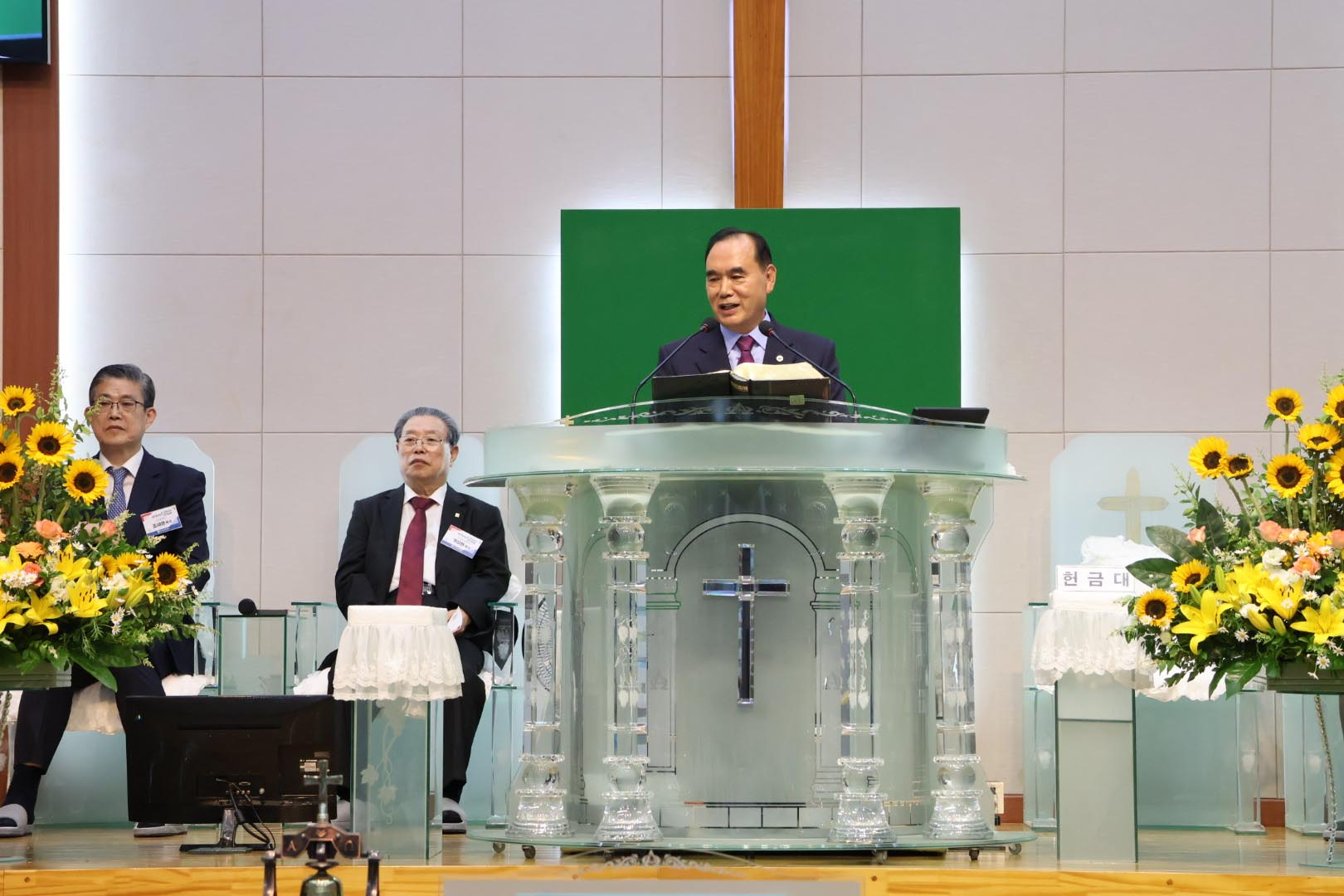 ▲안상운 목사가 인사 및 환영사를 전하고 있다. ⓒ한장총