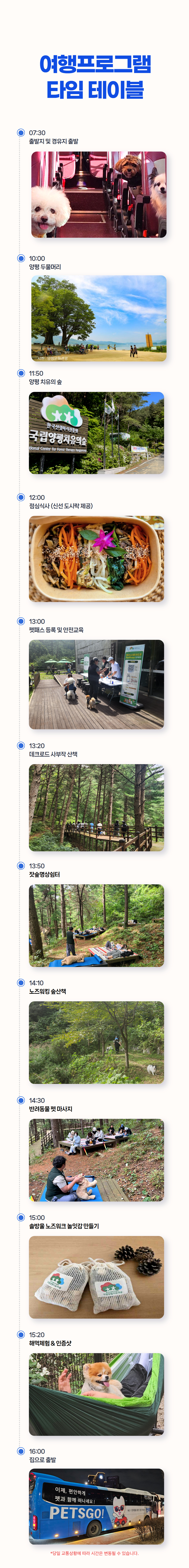 [여행가는달] 양평 댕댕 트립 (feat. 국립양평치유의숲)