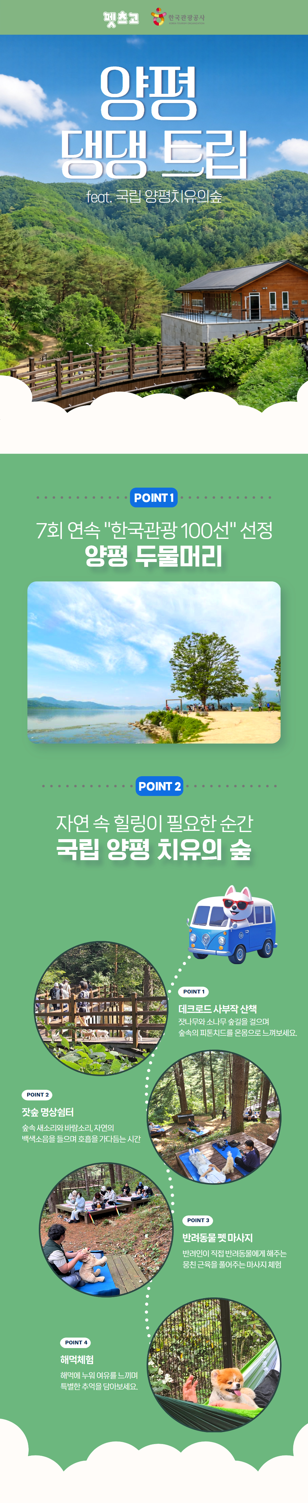 [여행가는달] 양평 댕댕 트립 (feat. 국립양평치유의숲)