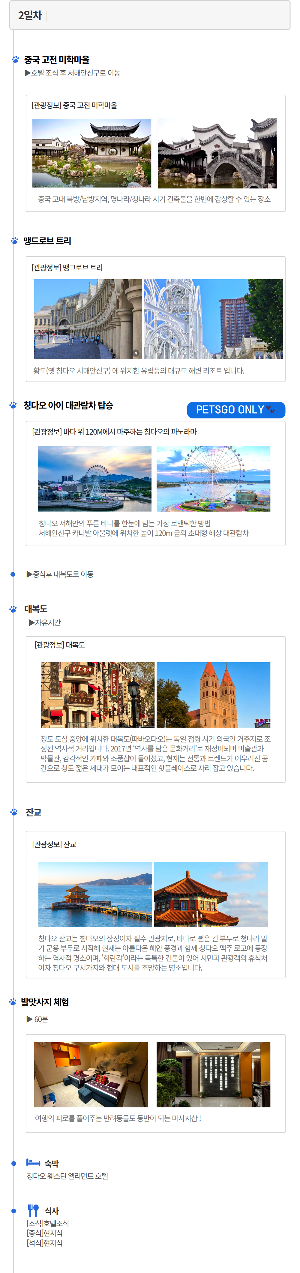 [항공] 펫츠고 칭다오 2박 3일