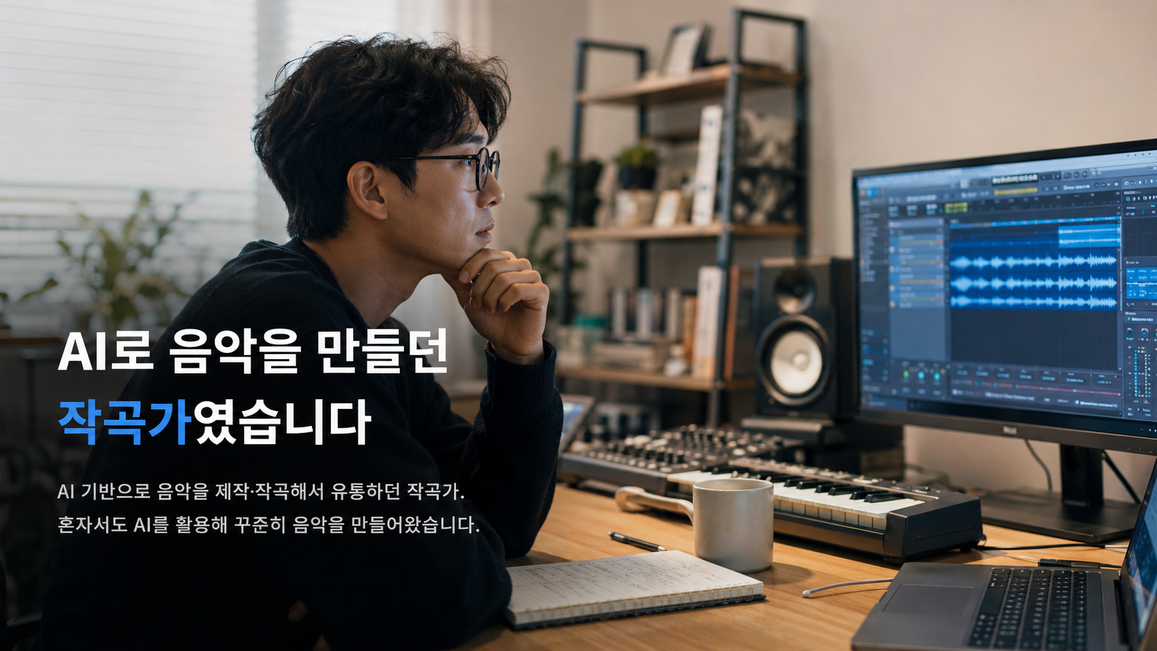 지원사업마다 탈락하던 작곡가가 AI 음악 제작 솔루션으로 약 6억을 확보하기까지 기존 방식이 막혔던 이유