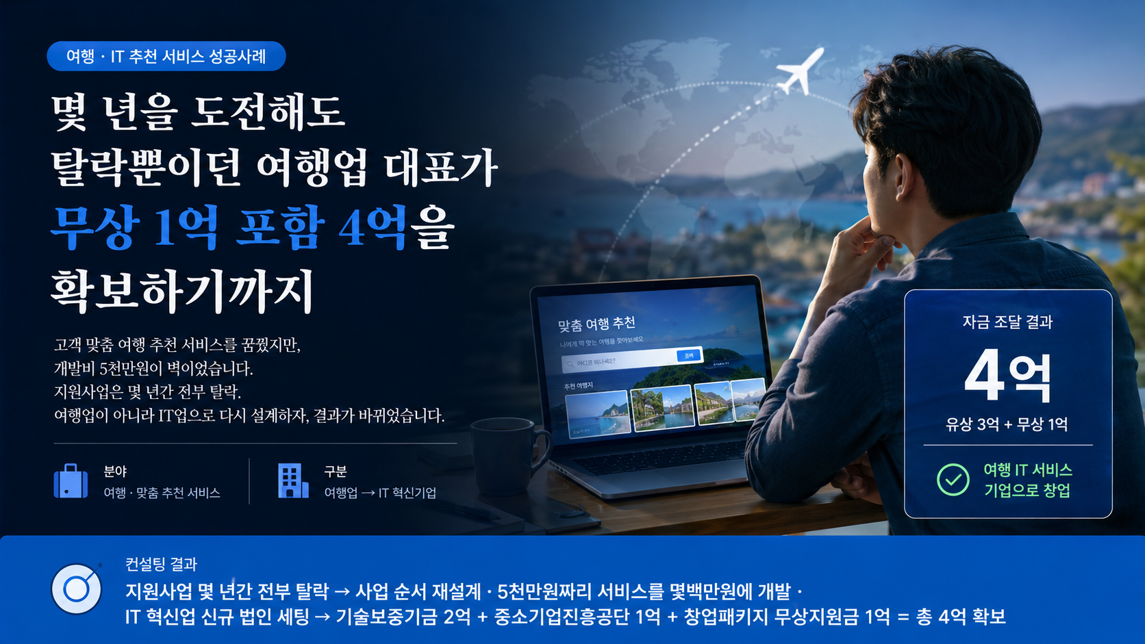 사례 30 여행업과 IT 서비스의 평가 구조 차이