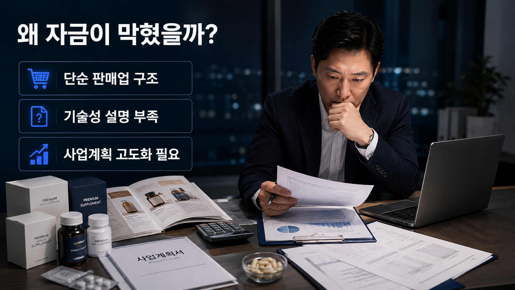 OEM 건강기능식품 기업이 AI 건강 분석·추천 솔루션으로 전환해 4억을 확보하기까지 기존 방식이 막혔던 이유