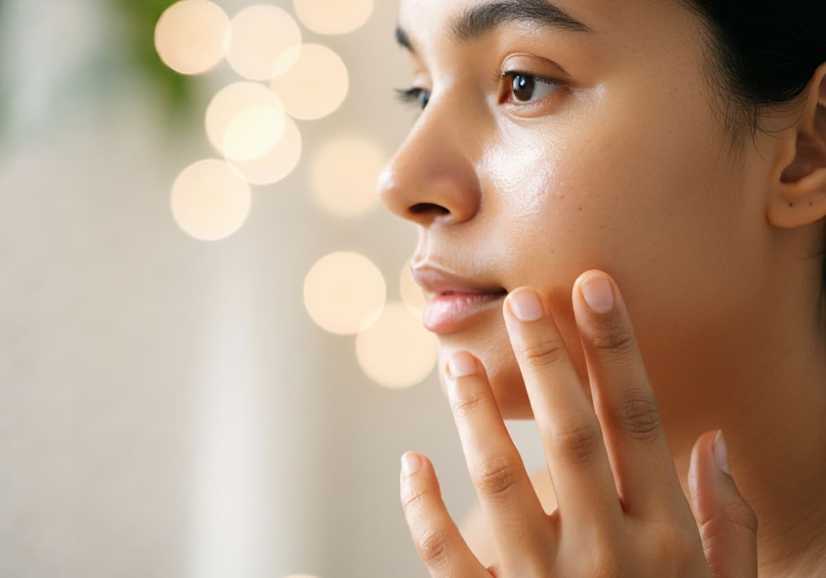 Korean glow skin