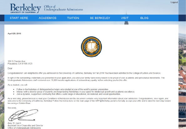 UC Berkeley, UCLA 통계학 합격후기