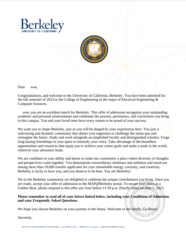 UC Berkeley, UCLA, UCSD, UCI, UCSB Electrical Engineering 합격후기