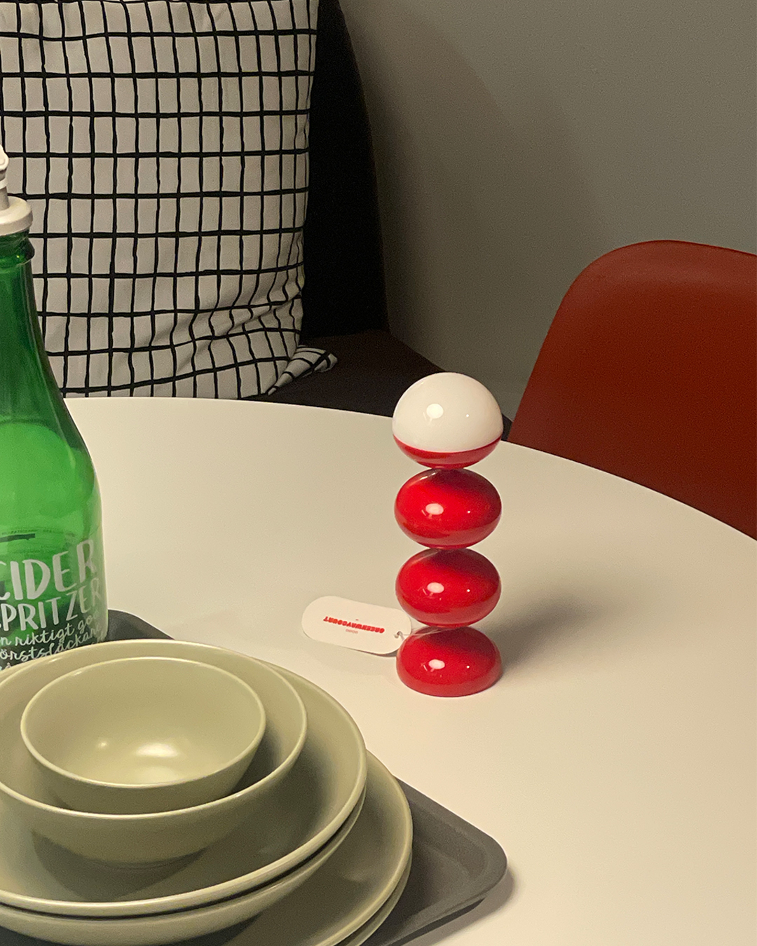 PIMLICO PORTABLE LAMP | RED