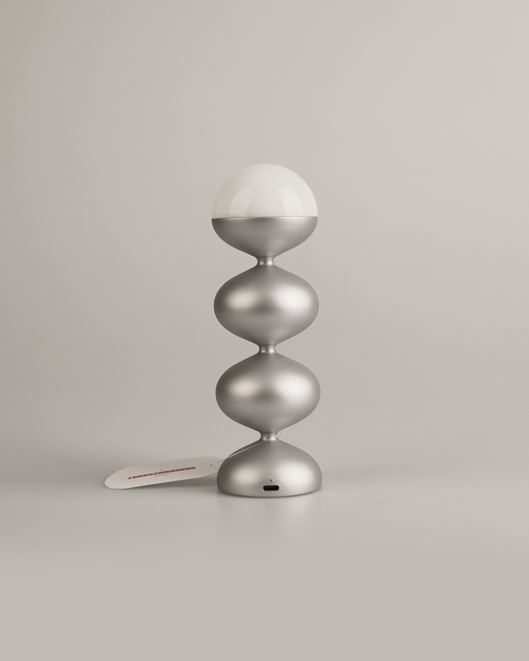 PIMLICO PORTABLE LAMP [SILVER]