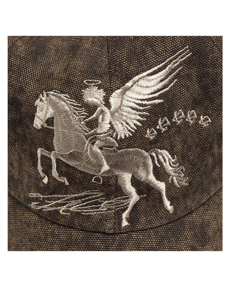 VINTAGE FALLING ANGEL CAP - UNIQUE BROWN