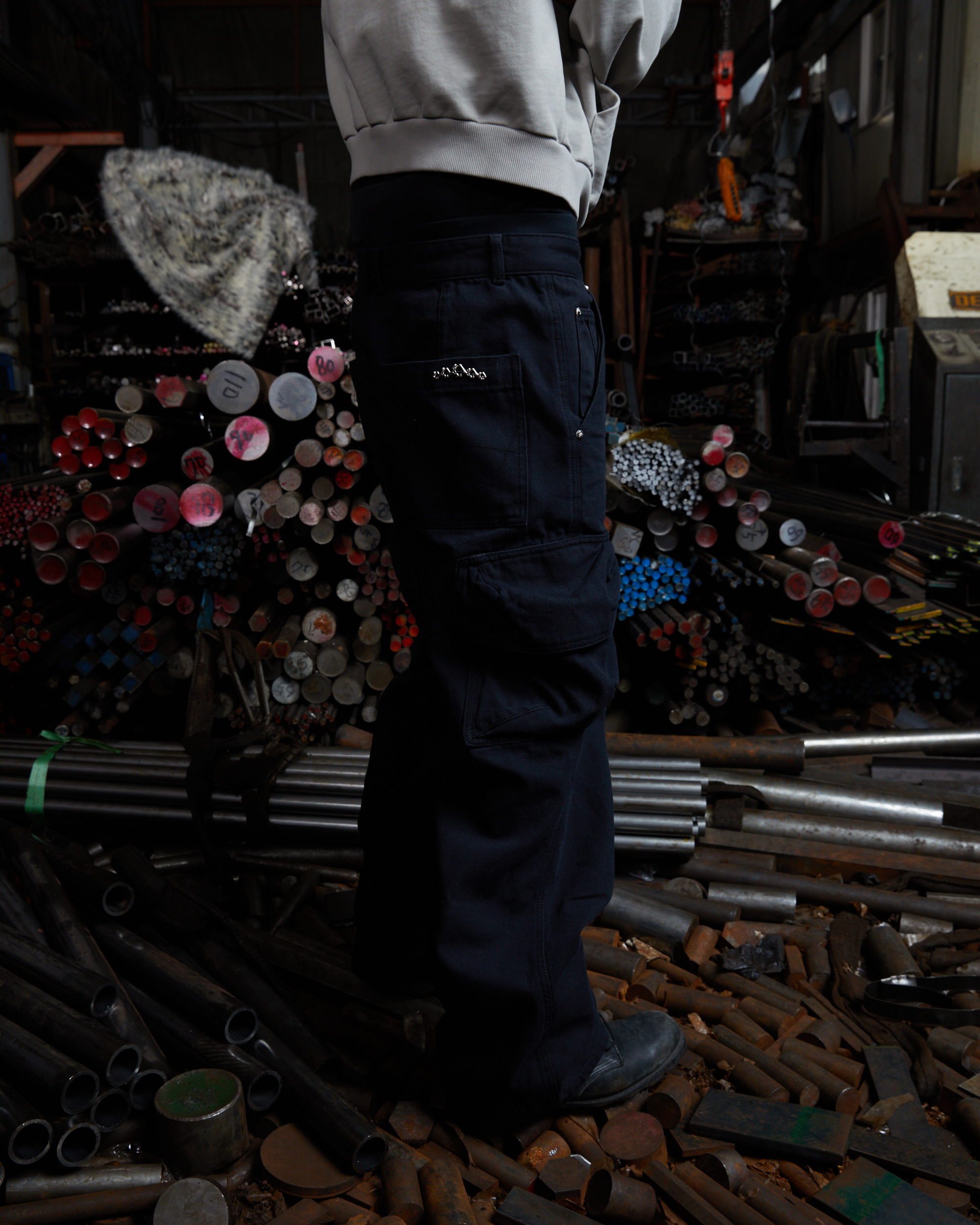 ALLDAY CARGO PANTS - BLACK