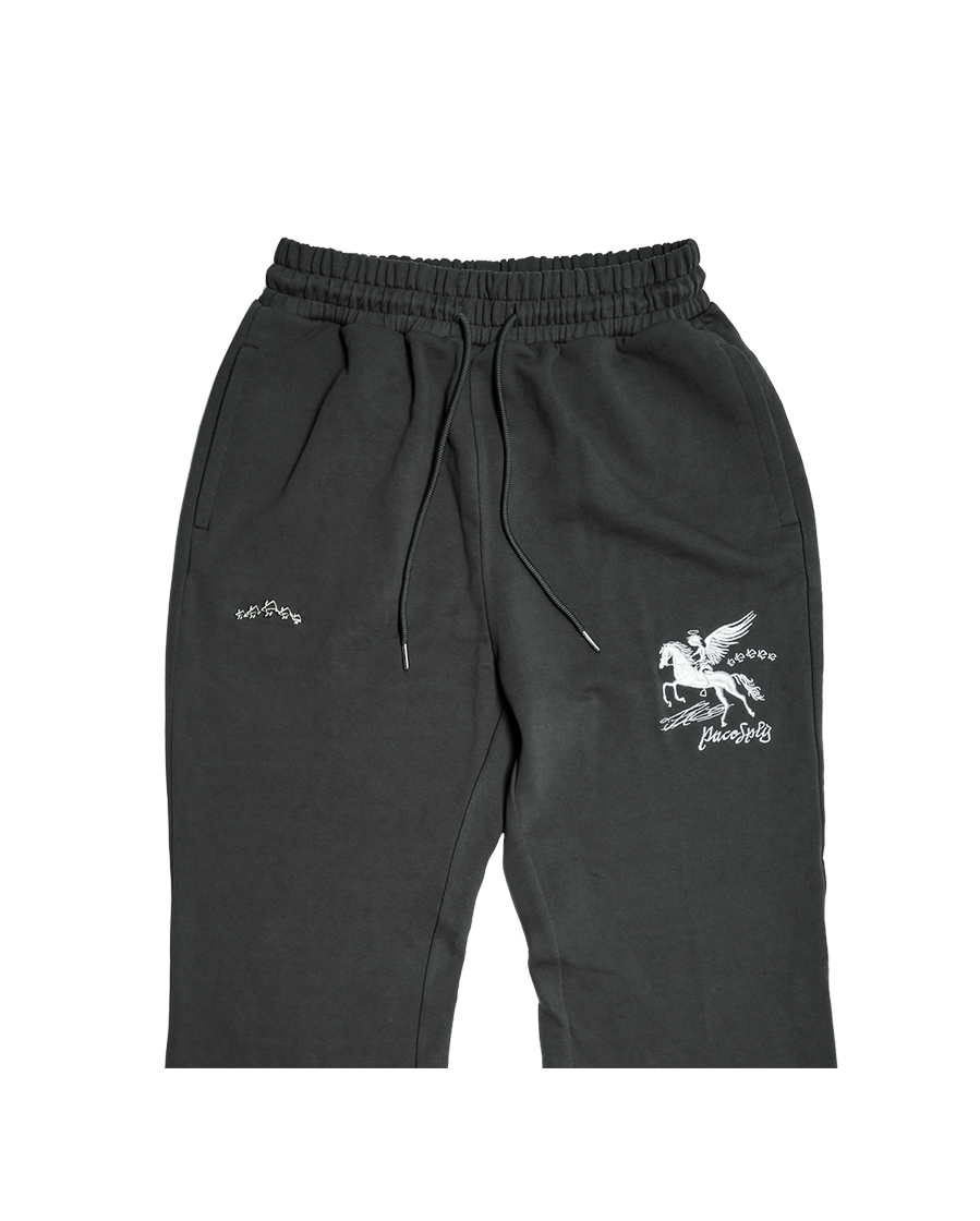 FALLING ANGEL SWEATPANTS - CHARCOAL