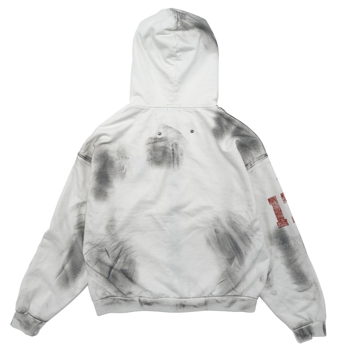 トップス PACO SPLY DIRTY FALLING ANGEL HOODIE DIRTY FALLING ANGEL ZIP-UP HOODIE - DIRTY WHITE : PACOSPLY