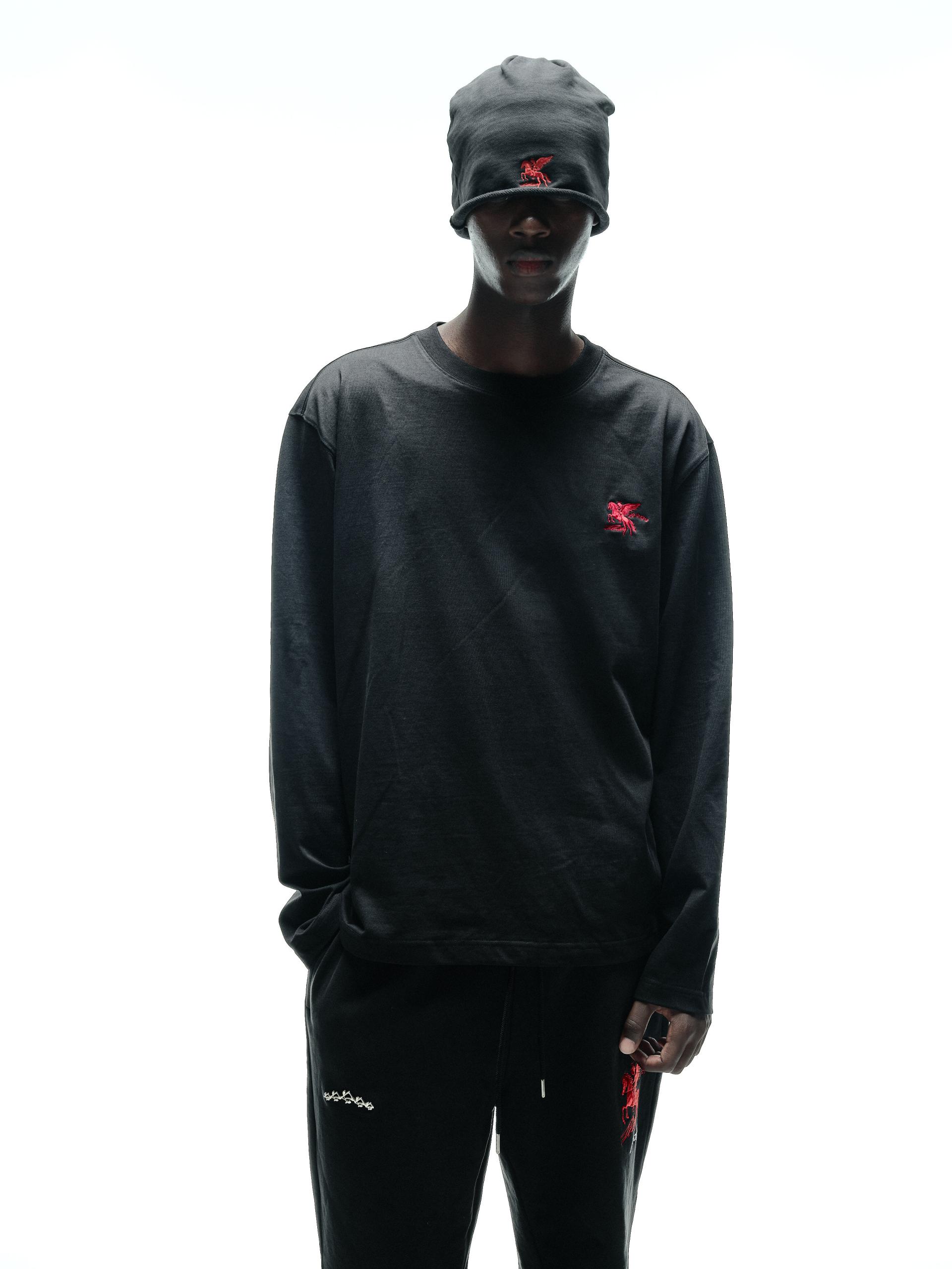 FALLING ANGEL LONG SLEEVES - BLACK