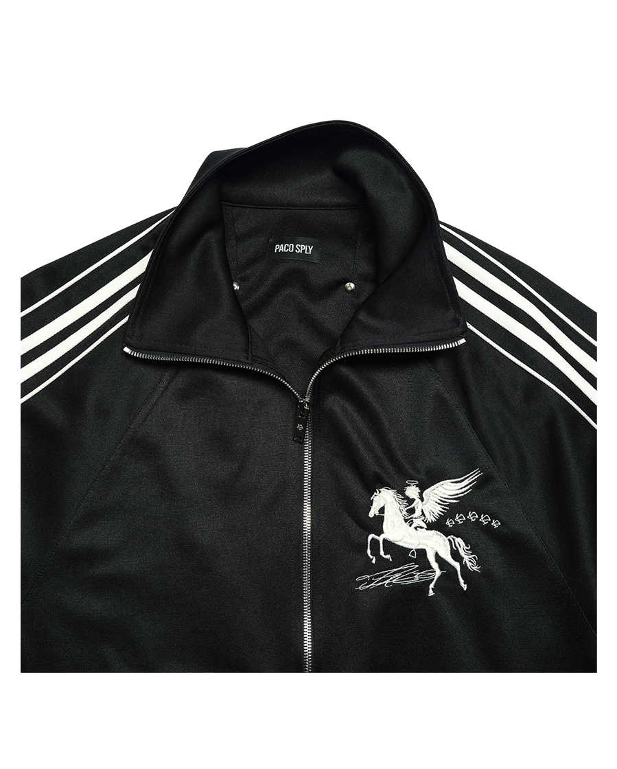 FALLING ANGEL SPORTS JACKET - BLACK