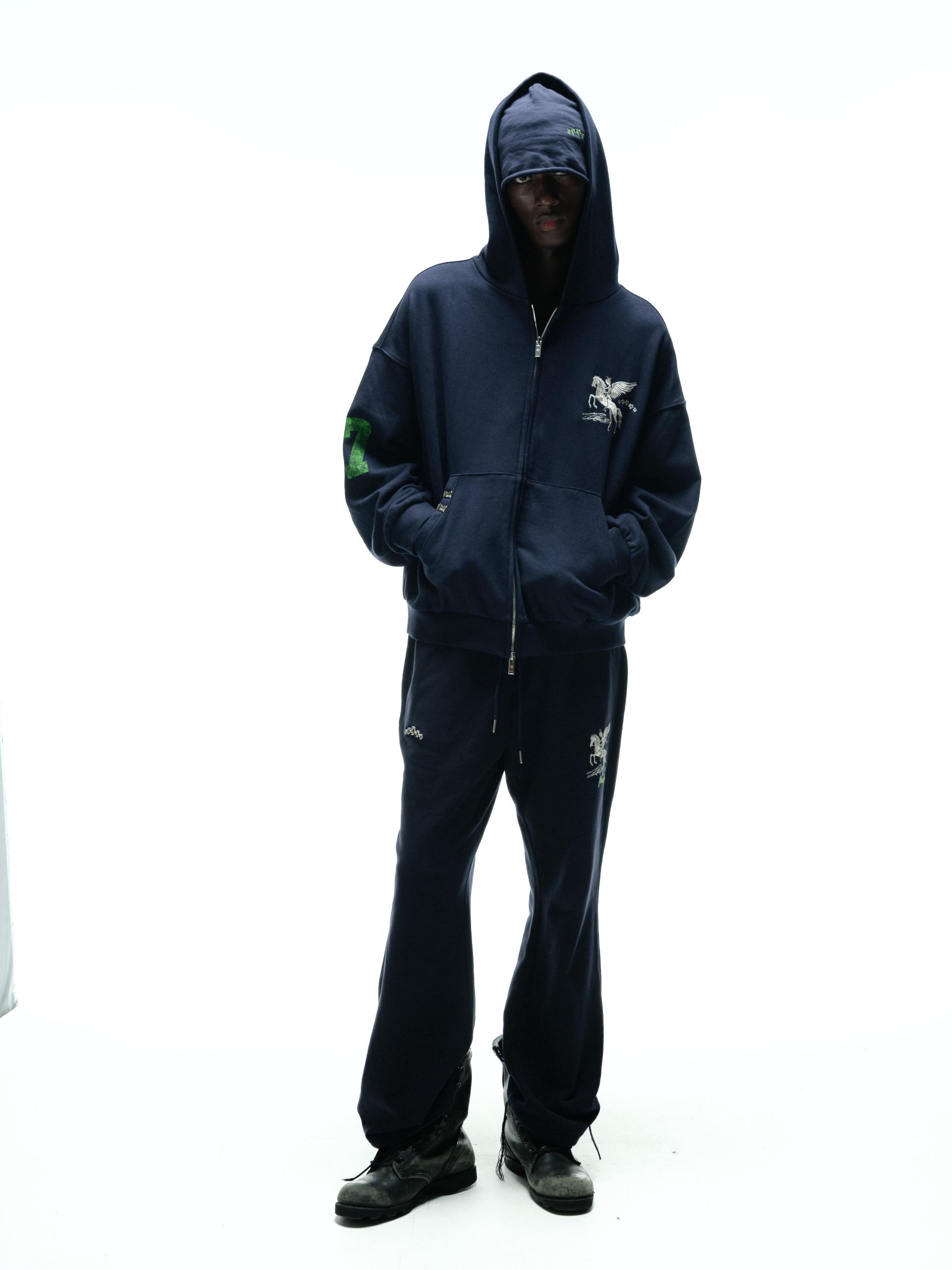 FALLING ANGEL SWEATPANTS - NAVY