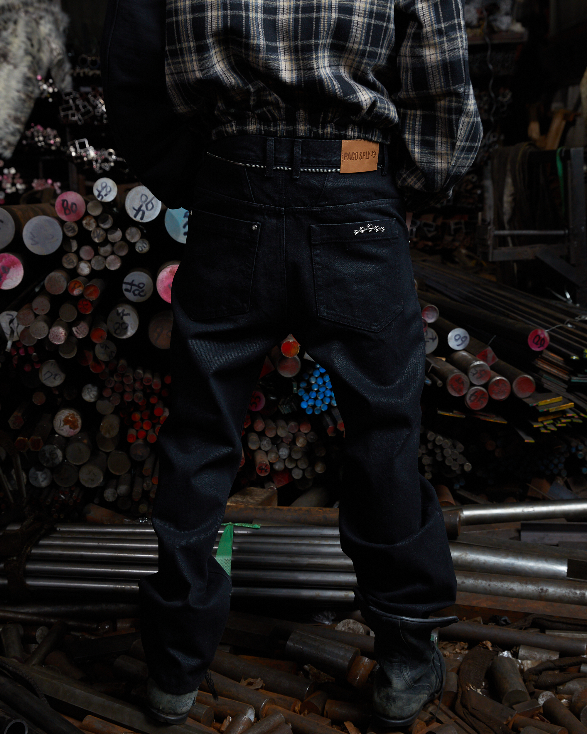 RWM JEANS - WAXED BLACK