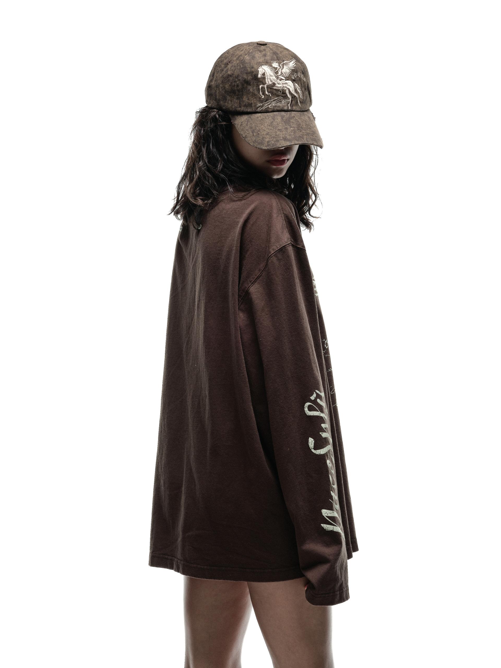 VINTAGE FALLING ANGEL CAP - UNIQUE BROWN