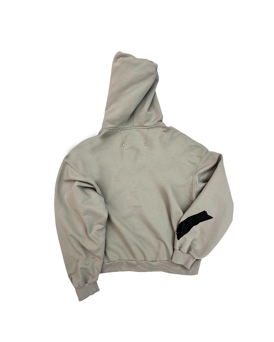 ALLDAY ZIP UP HOODIE - SAND BEIGE