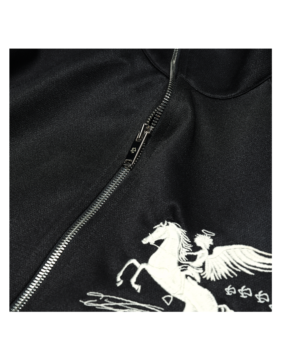 FALLING ANGEL SPORTS JACKET - BLACK