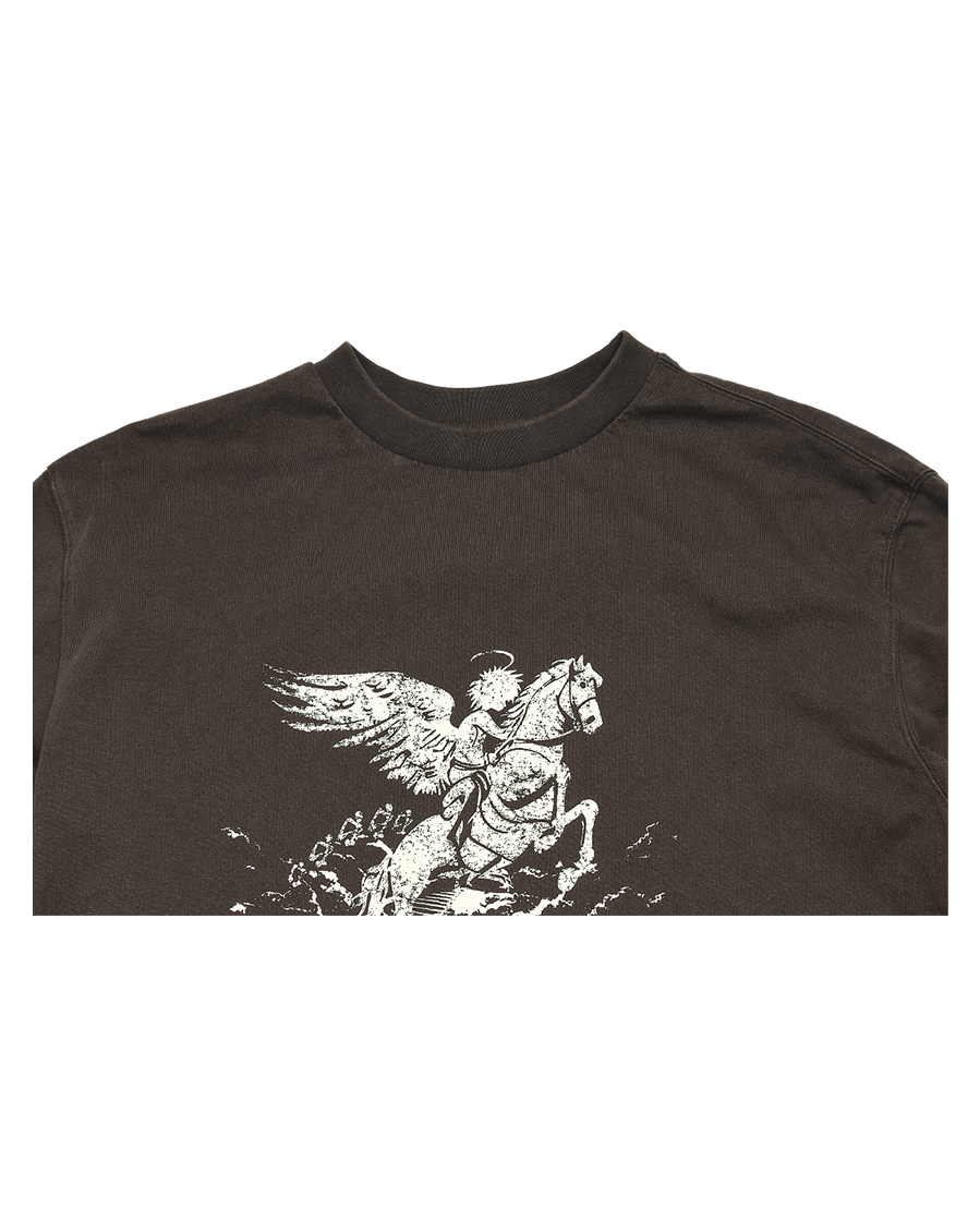 FALLING ANGEL VINTAGE LONG SLEEVE - VINTAGE BROWN