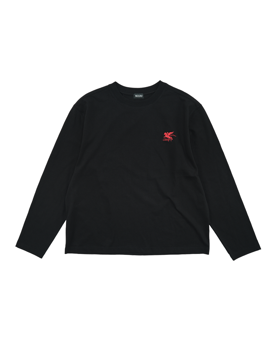 FALLING ANGEL LONG SLEEVES - BLACK