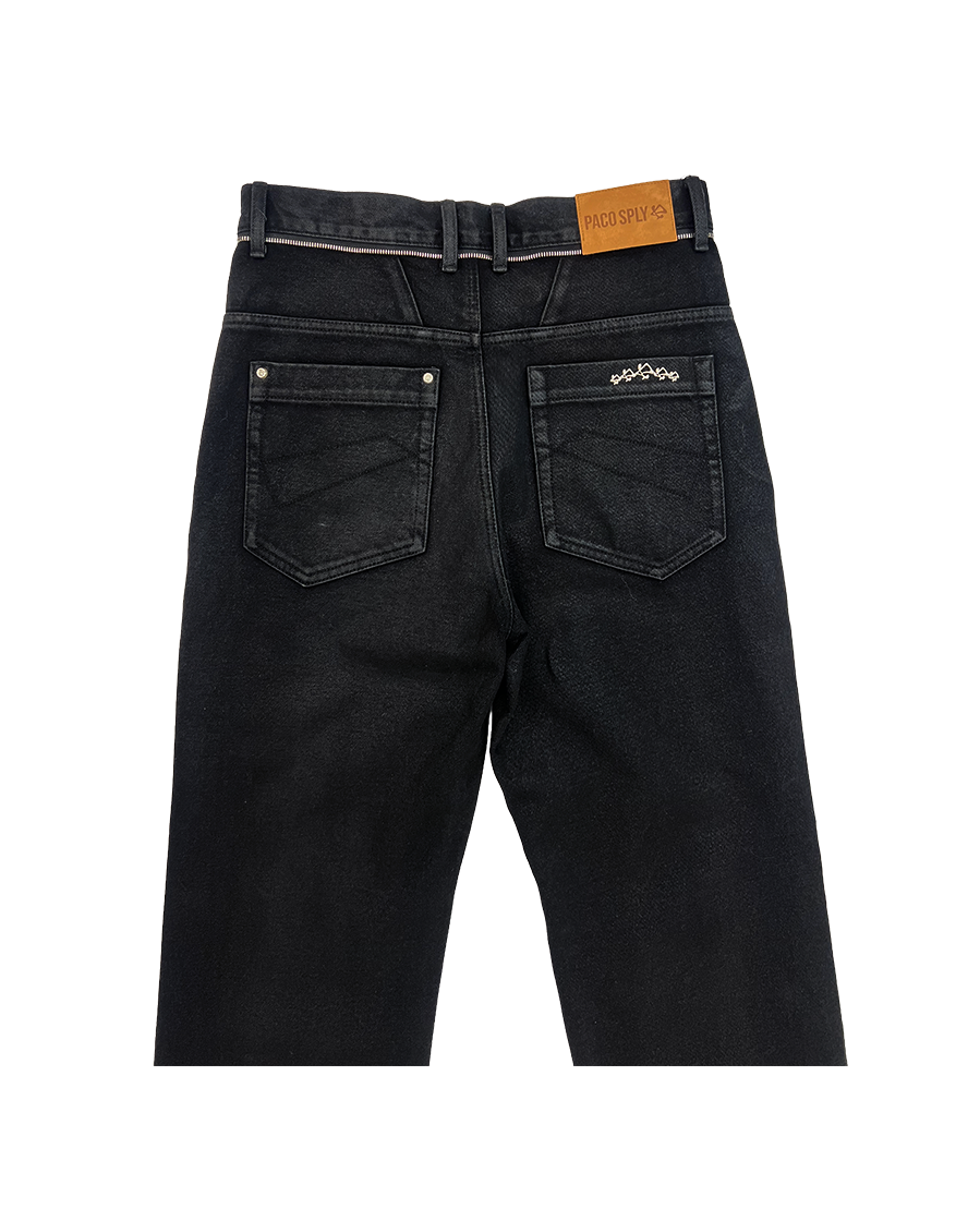 RWM JEANS - WAXED BLACK