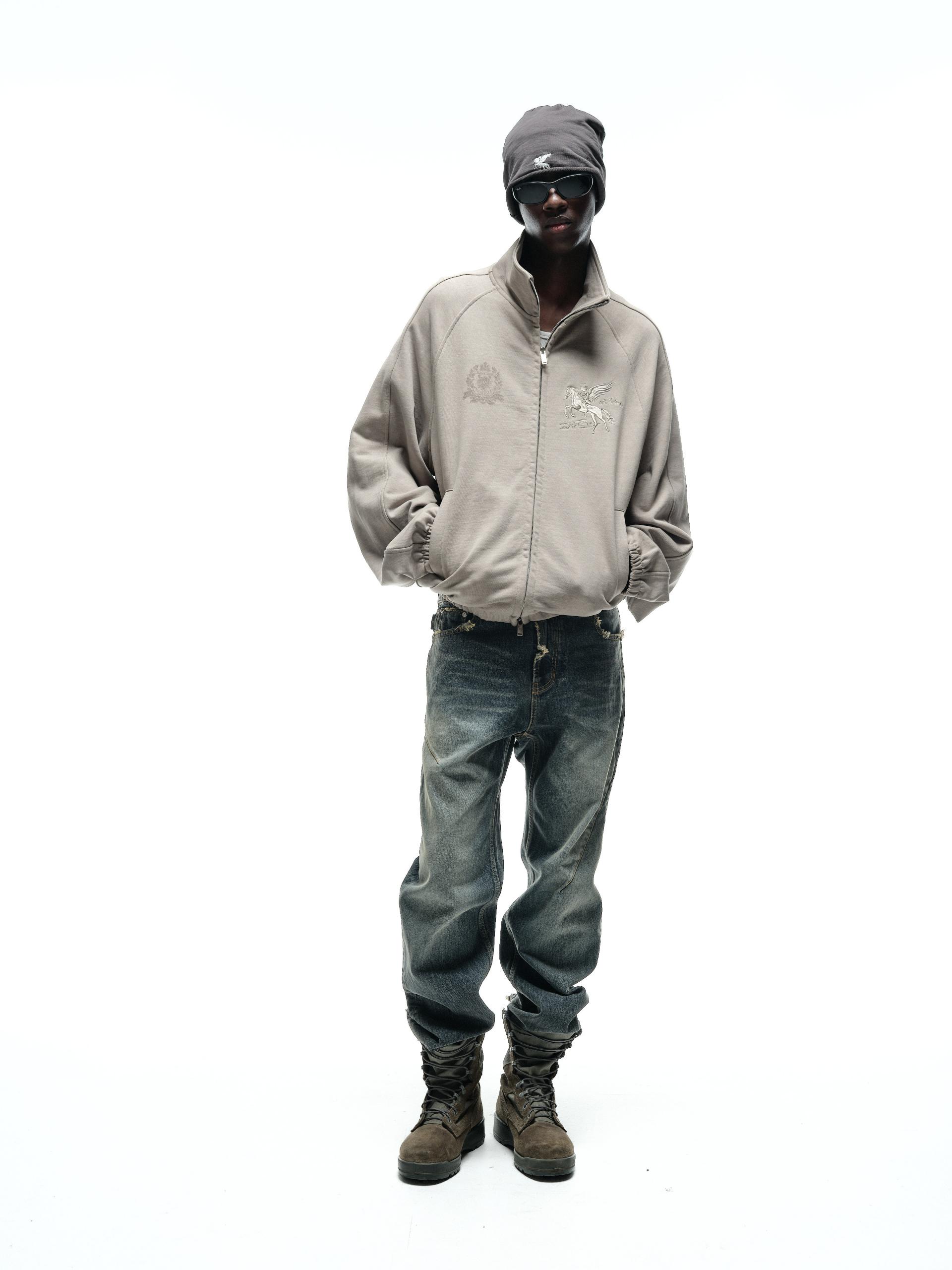FALLING ANGEL VINTAGE TRACK JACKET - DESERT