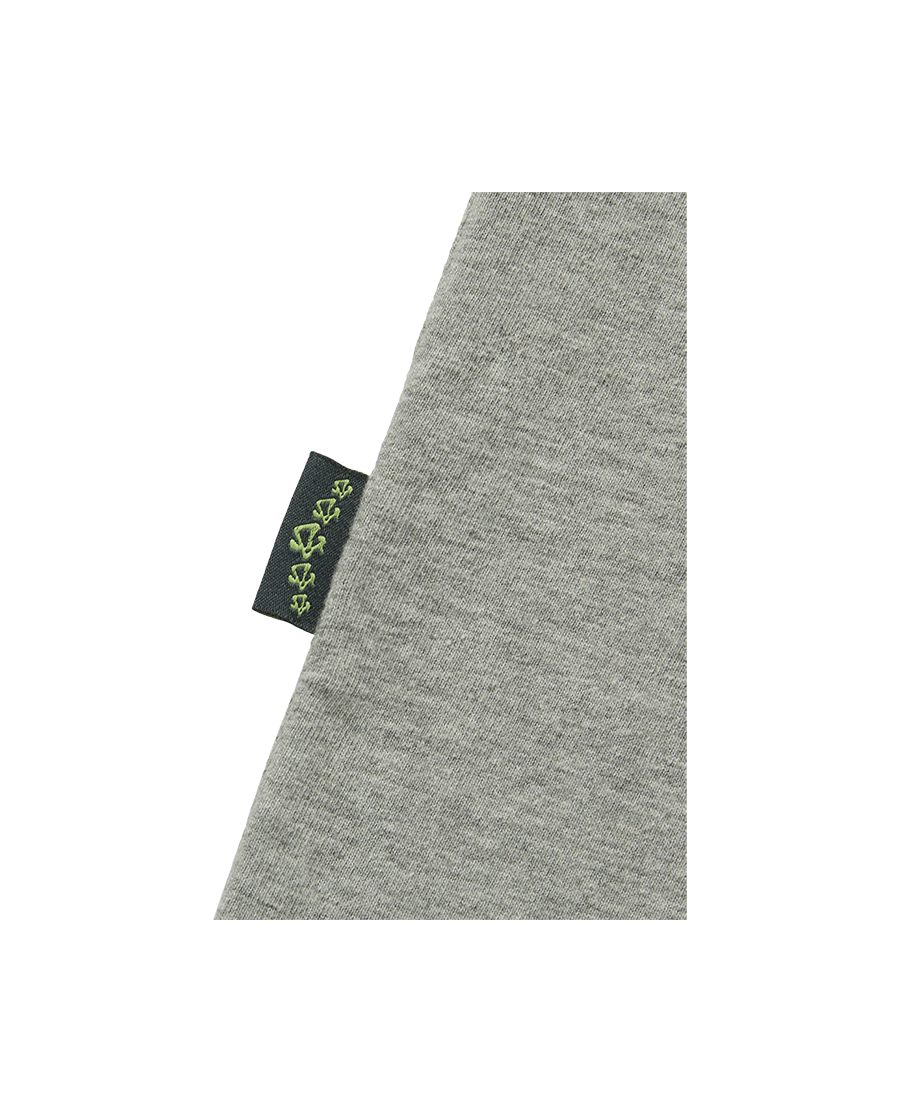 PODGE LABEL T-SHITS - MELANGE GREY