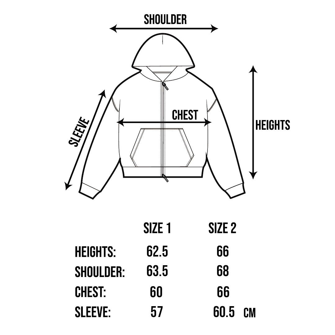 FALLING ANGEL ZIP UP HOODIE - BURGUNDY