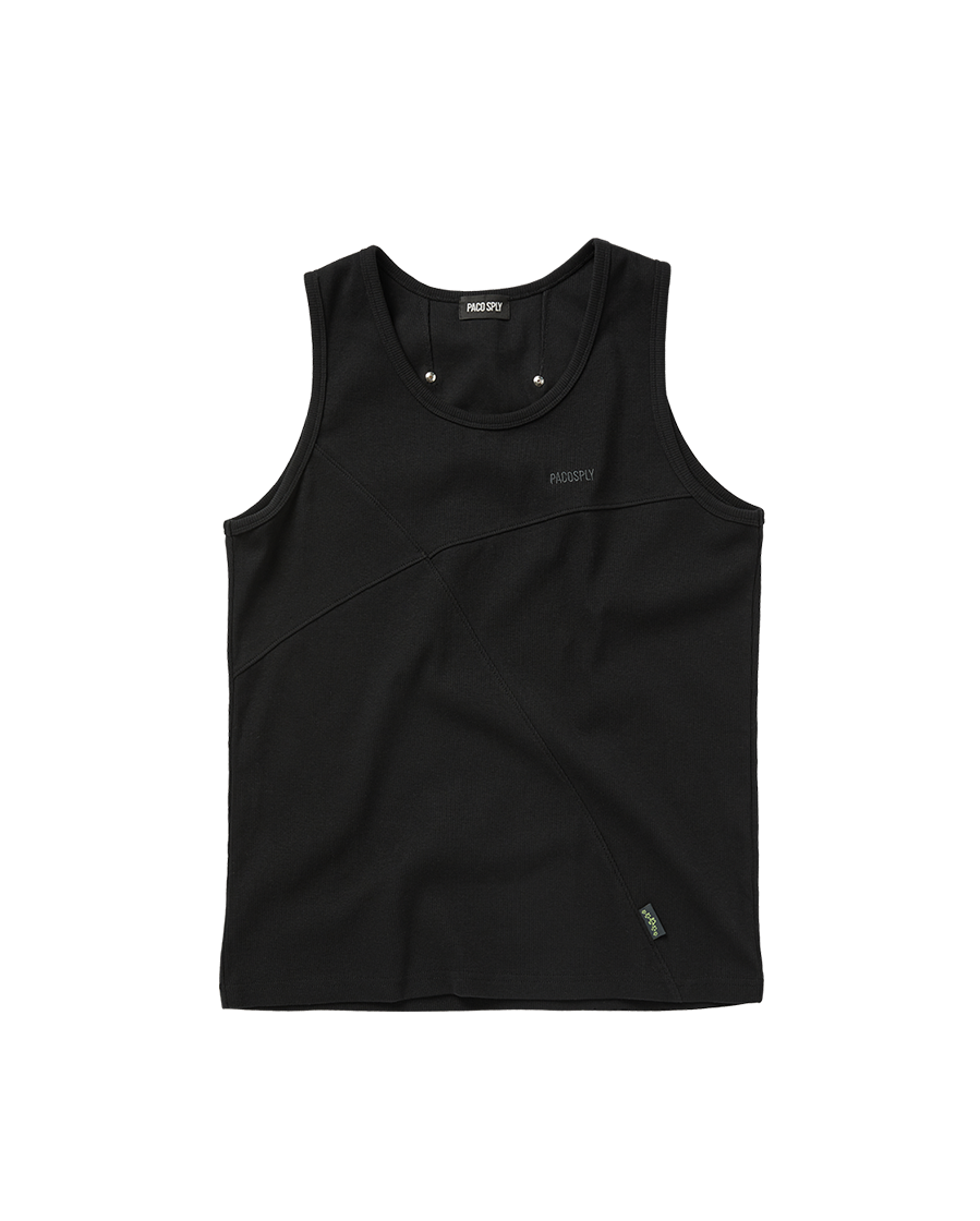 X SLEEVELESS - BLACK
