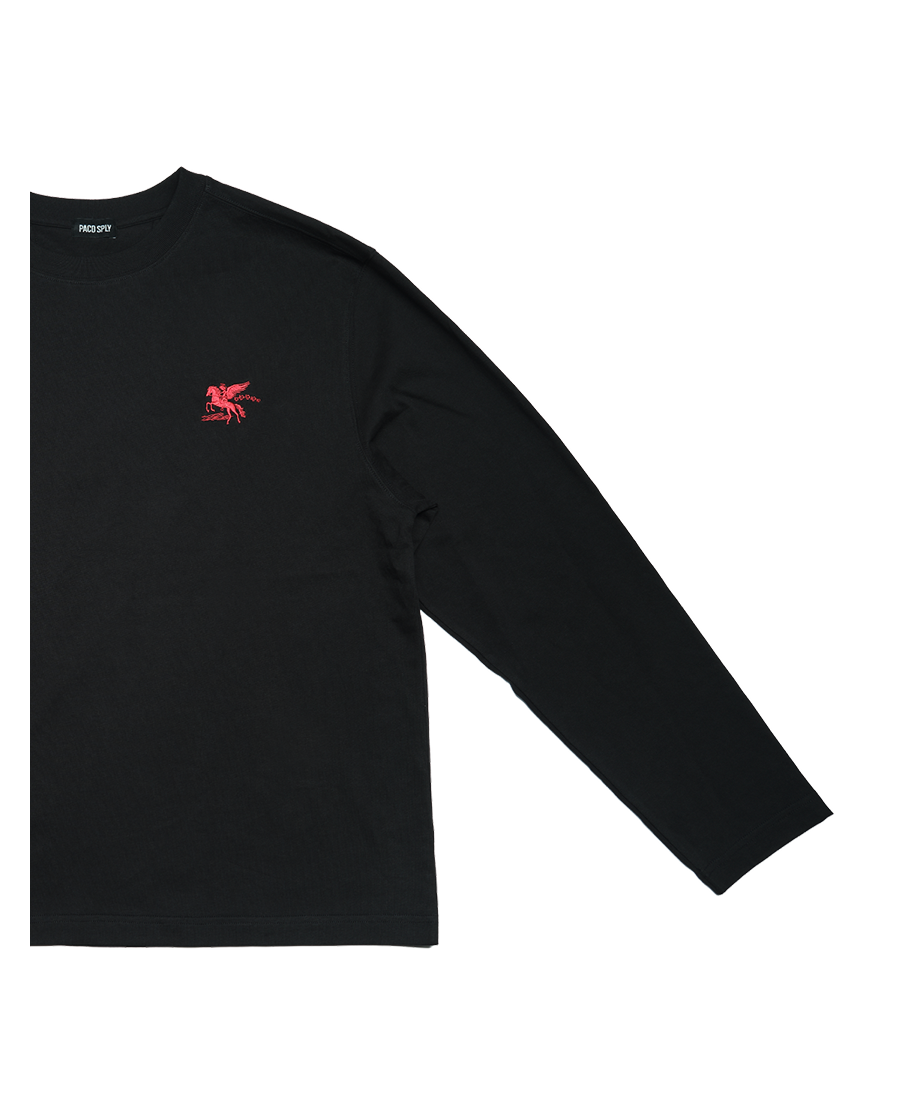 FALLING ANGEL LONG SLEEVES - BLACK