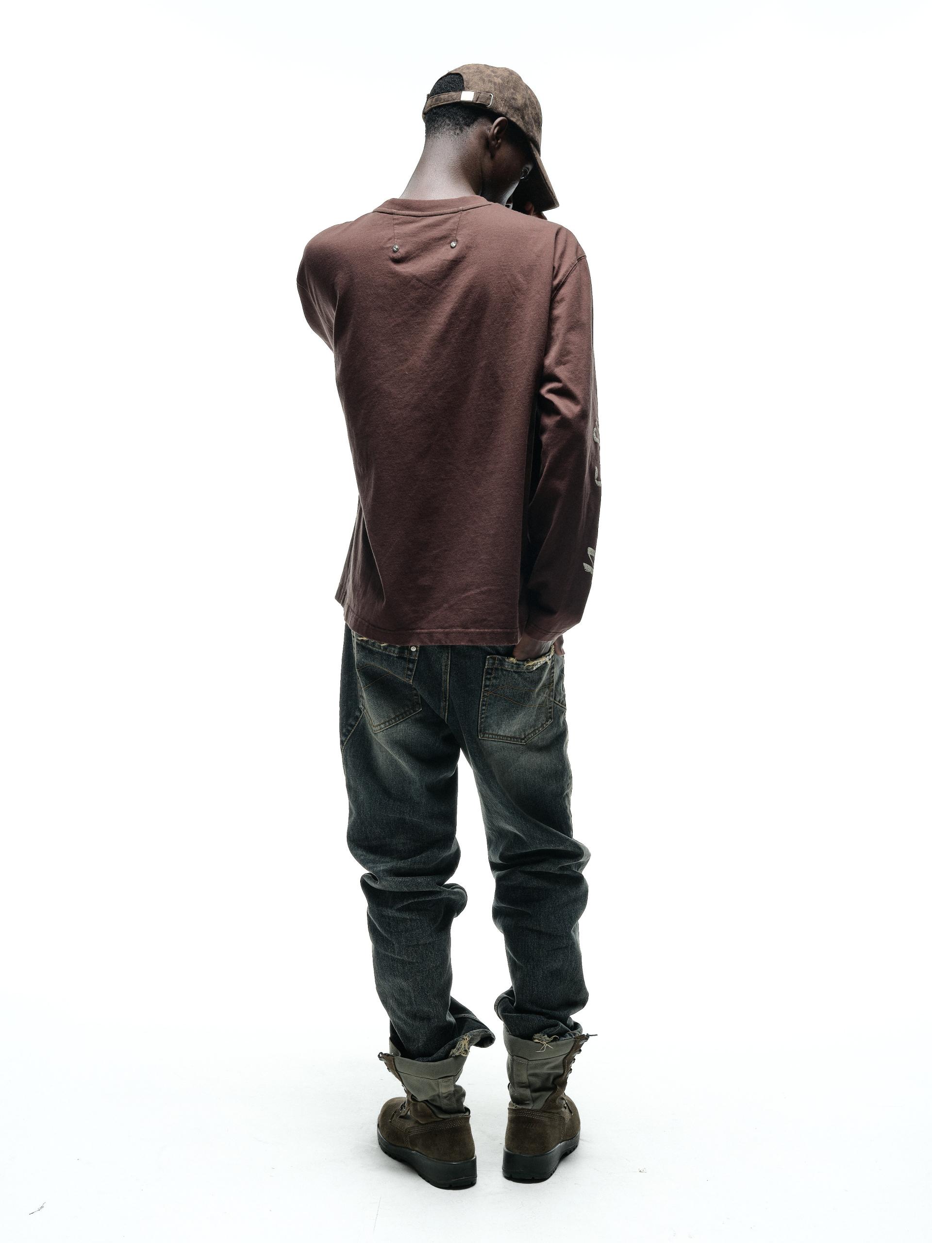 FALLING ANGEL VINTAGE LONG SLEEVE - VINTAGE BROWN