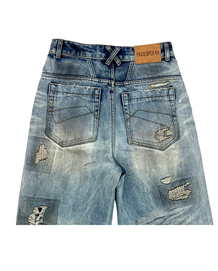 SICK BOY DENIM PANTS - BLUE : PACOSPLY