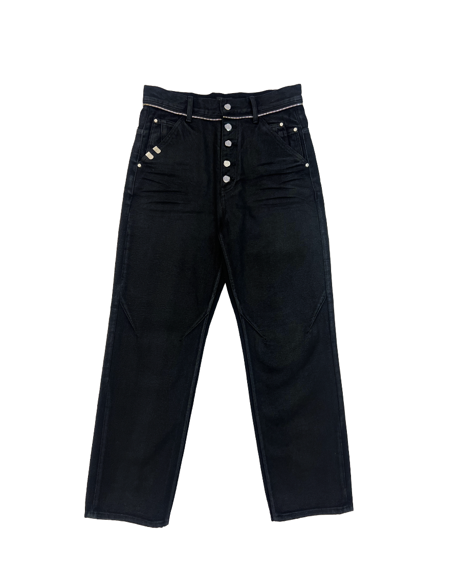 RWM JEANS - WAXED BLACK
