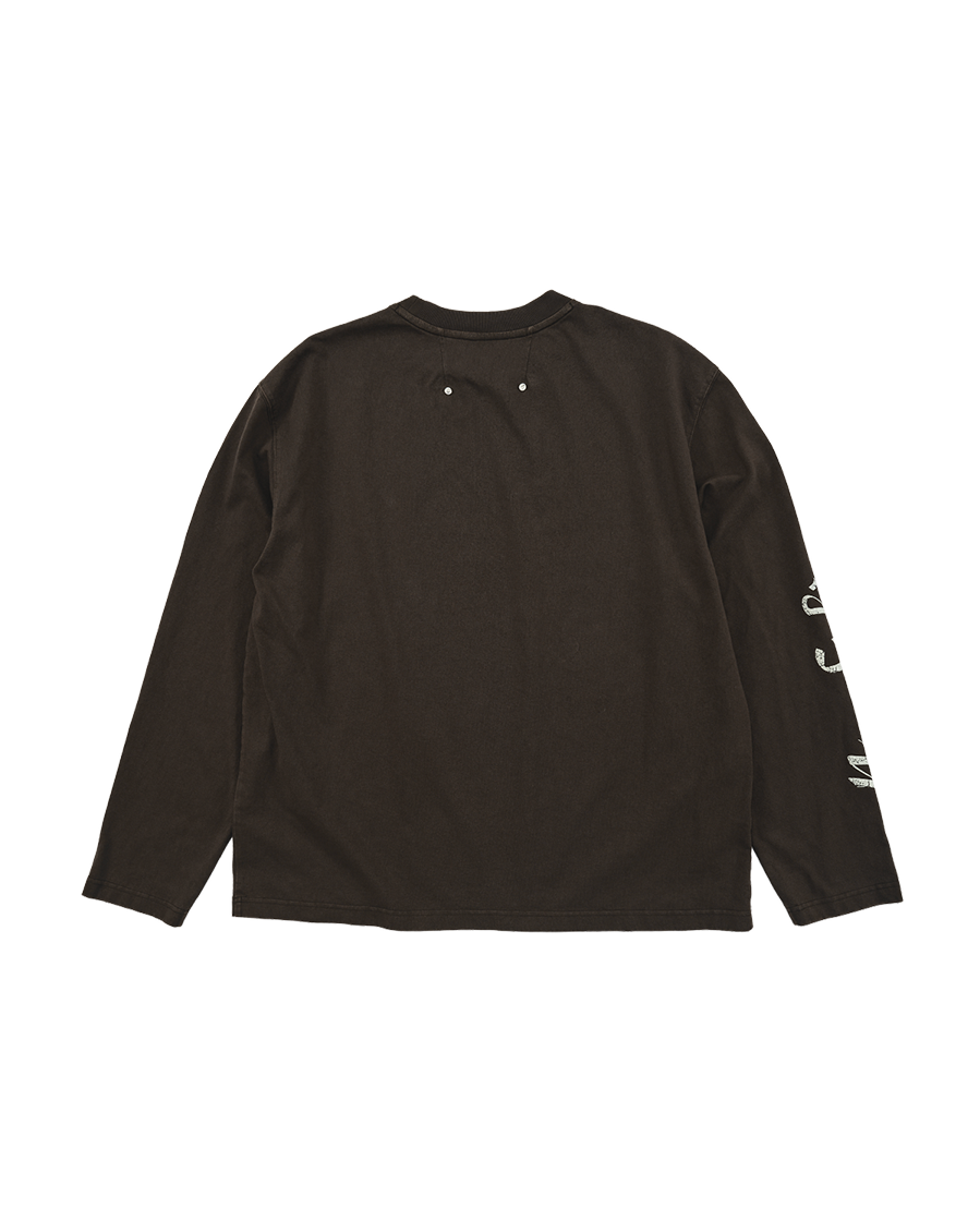 FALLING ANGEL VINTAGE LONG SLEEVE - VINTAGE BROWN