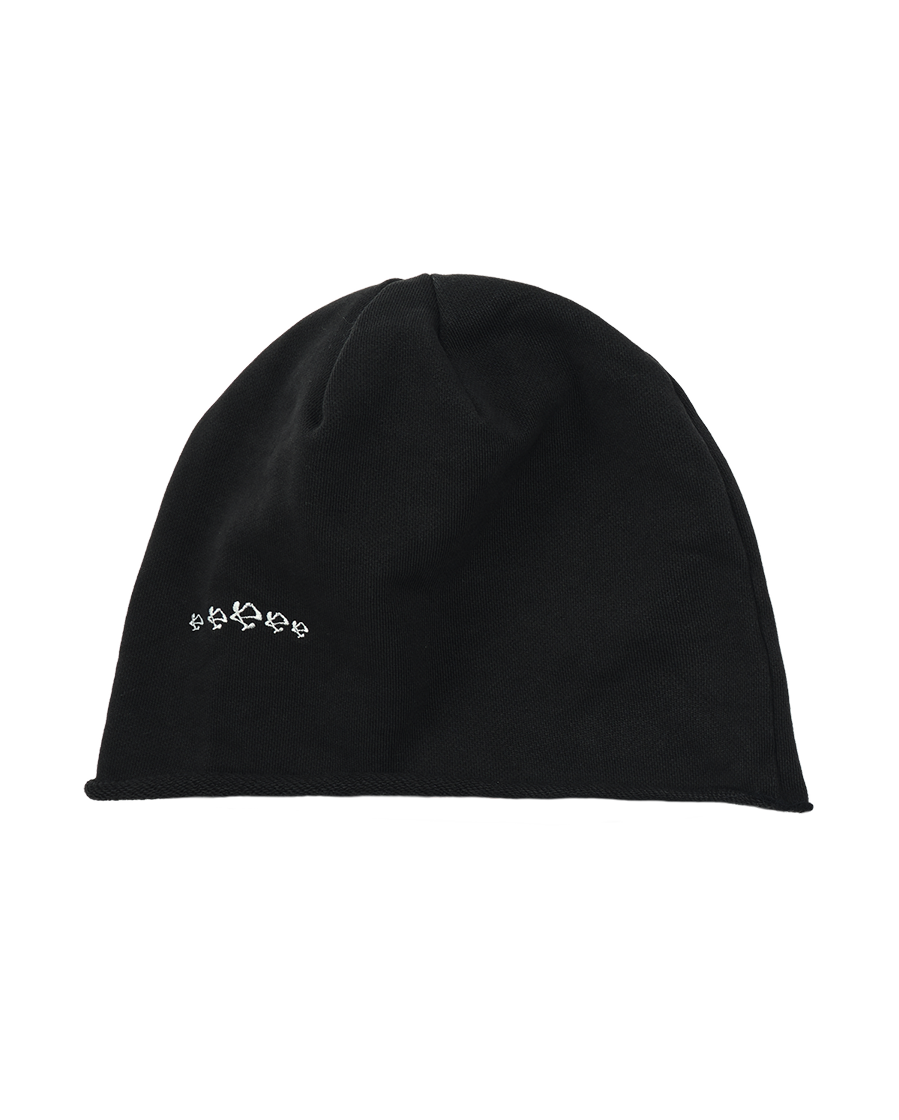 FALLING ANGEL BEANIE - BLACK