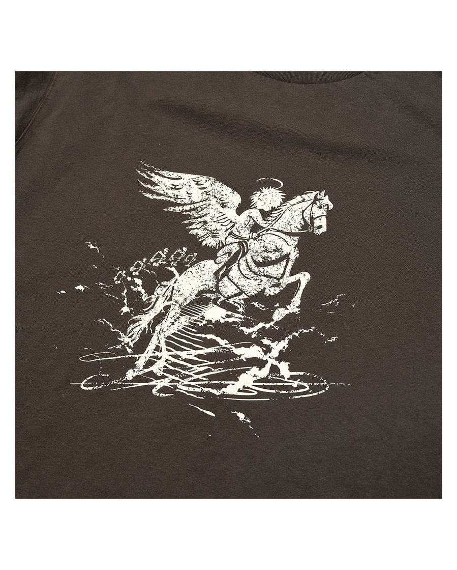 FALLING ANGEL VINTAGE LONG SLEEVE - VINTAGE BROWN