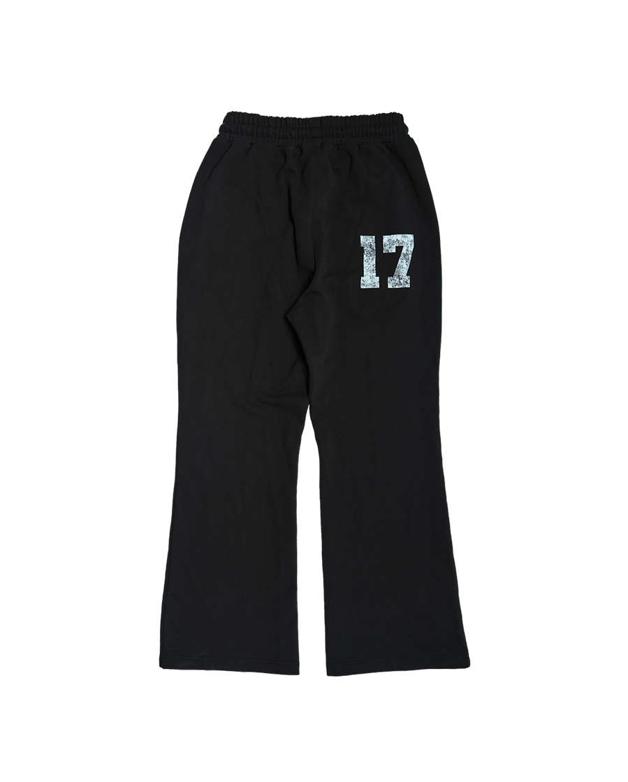FALLING ANGEL SWEATPANTS - BLACK