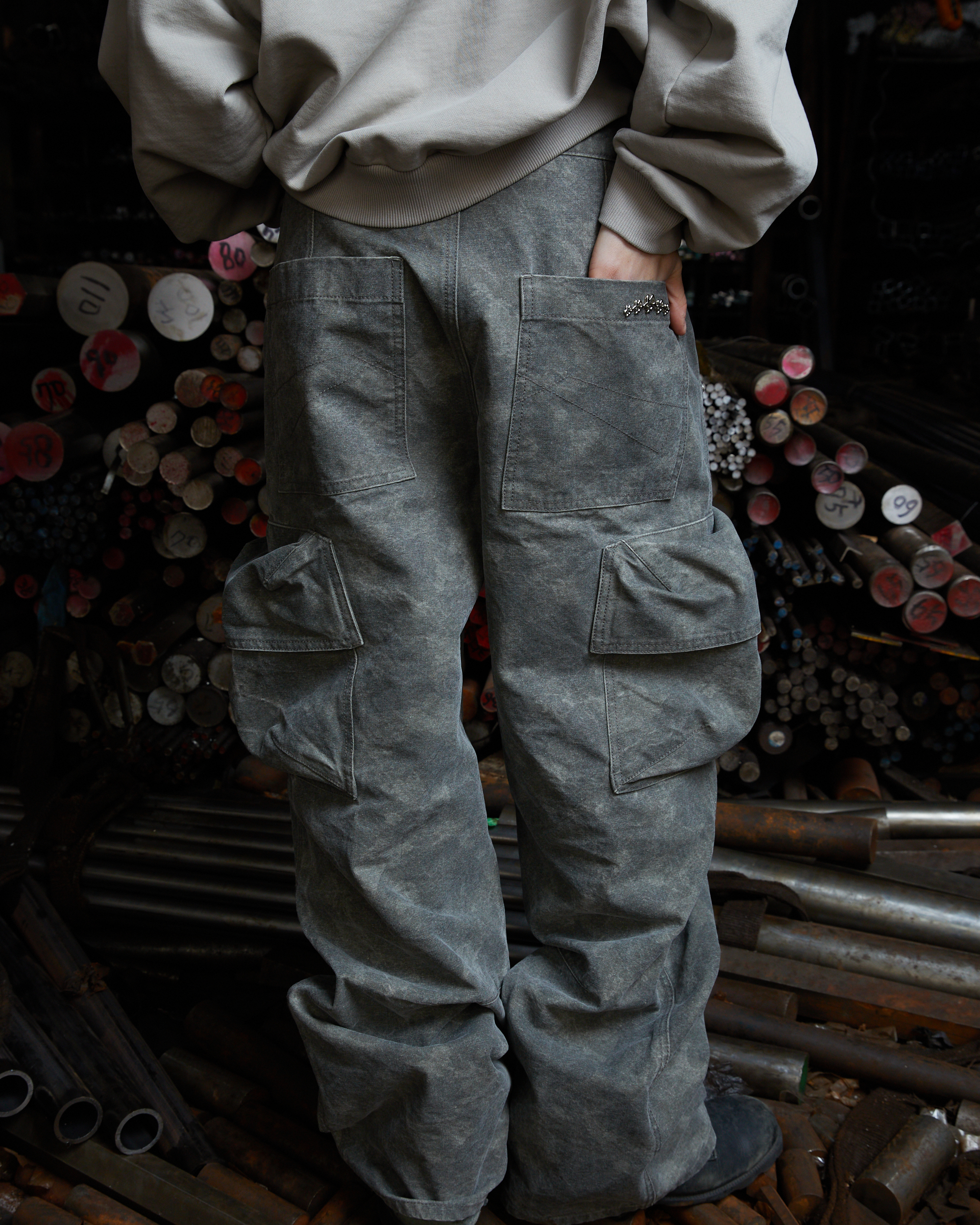 ALLDAY CARGO PANTS - CAMO