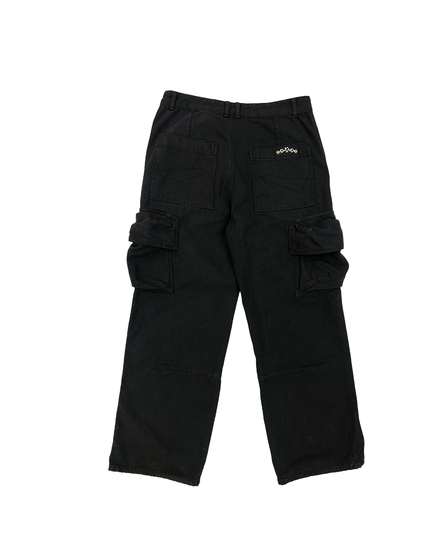 ALLDAY CARGO PANTS - BLACK