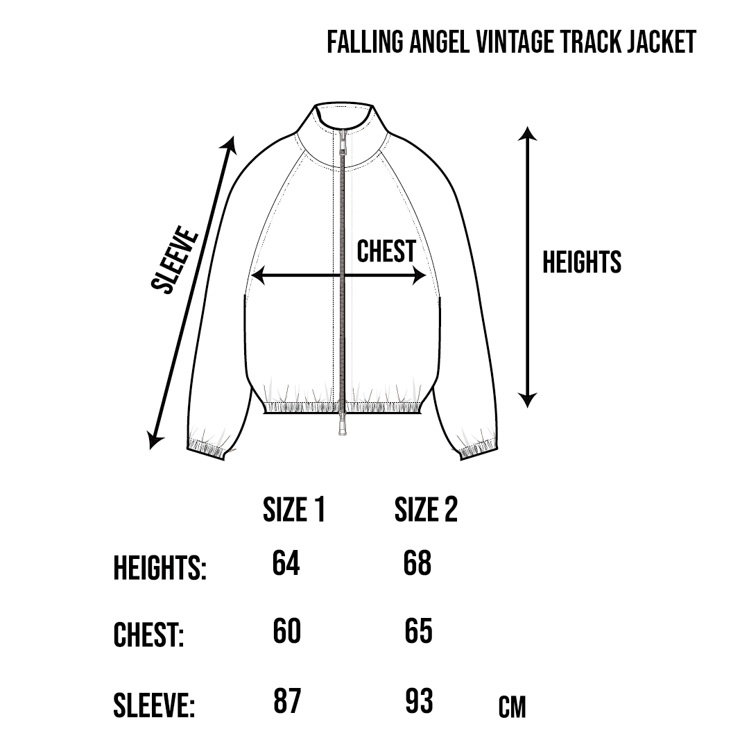 FALLING ANGEL VINTAGE TRACK JACKET - DESERT