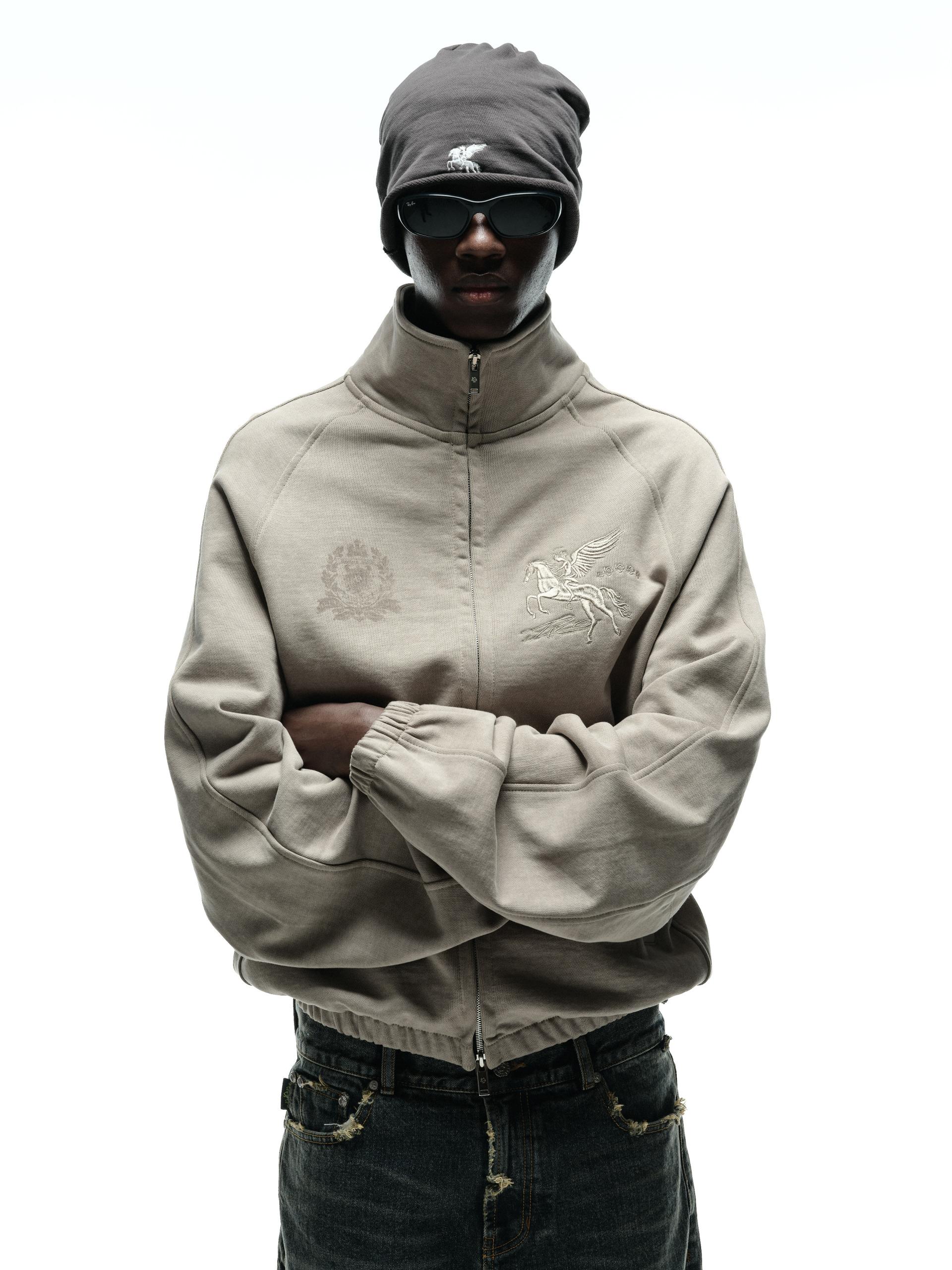 FALLING ANGEL VINTAGE TRACK JACKET - DESERT