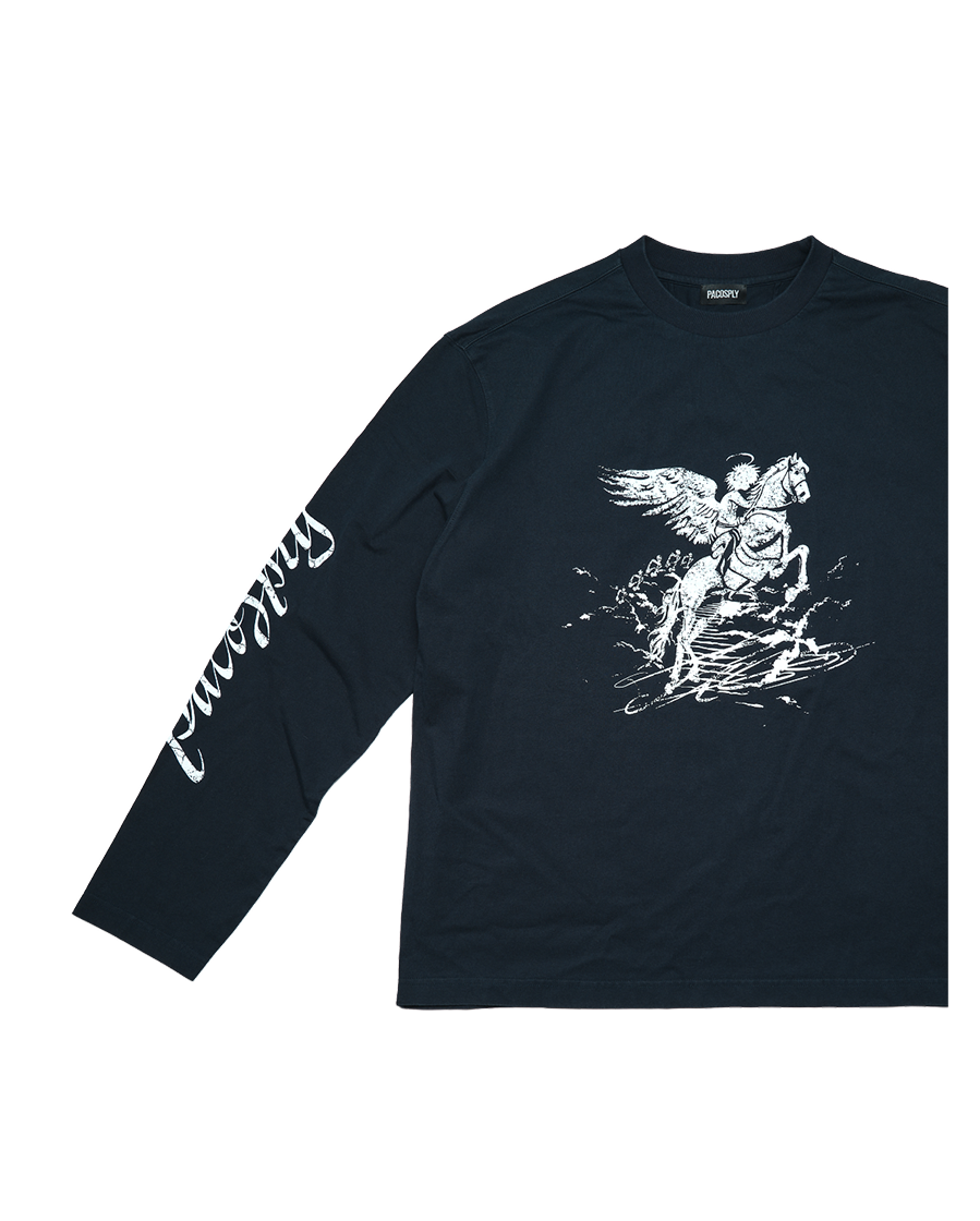 FALLING ANGEL VINTAGE LONG SLEEVE - VINTAGE NAVY