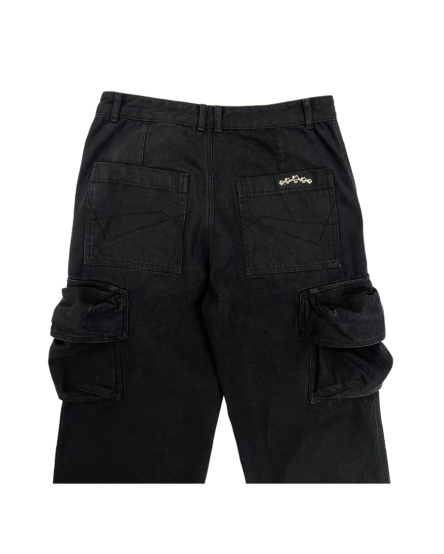 ALLDAY CARGO PANTS - BLACK