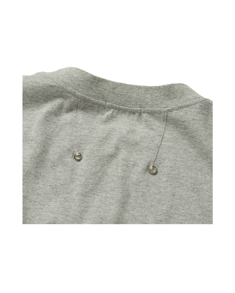 PODGE LABEL T-SHITS - MELANGE GREY