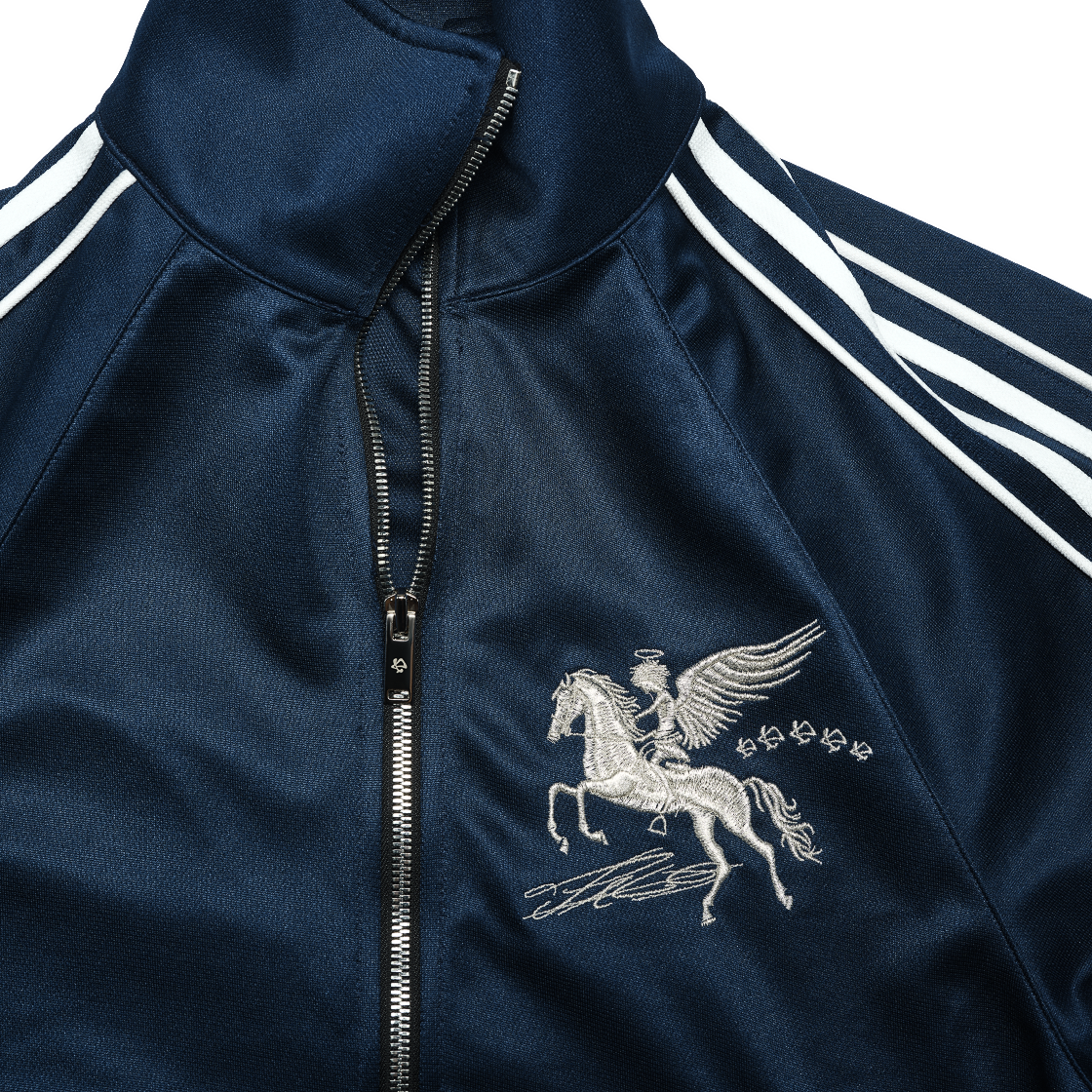 FALLING ANGEL SPORTS JACKET - NAVY