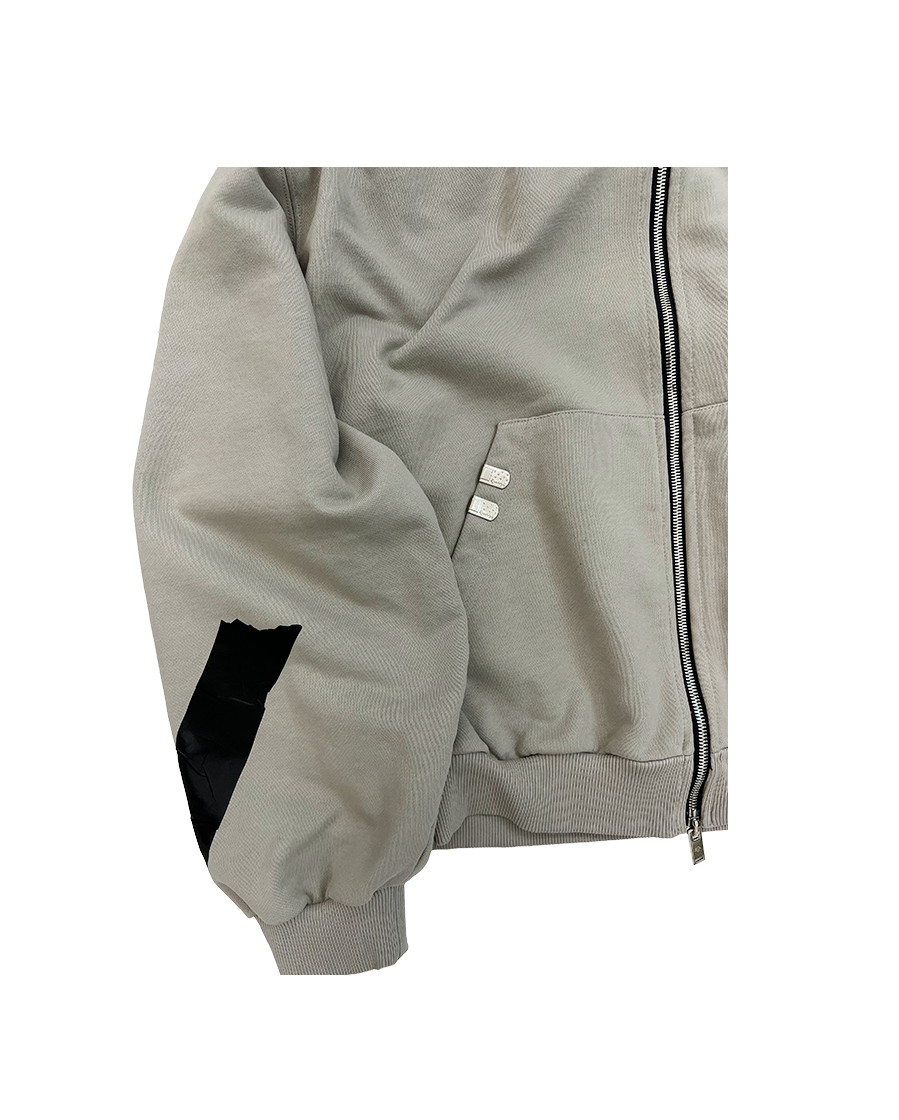 ALLDAY ZIP UP HOODIE - SAND BEIGE