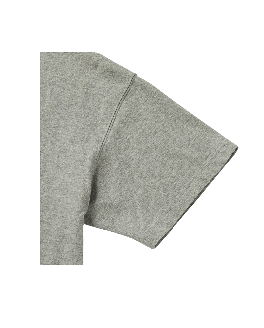 PODGE LABEL T-SHITS - MELANGE GREY